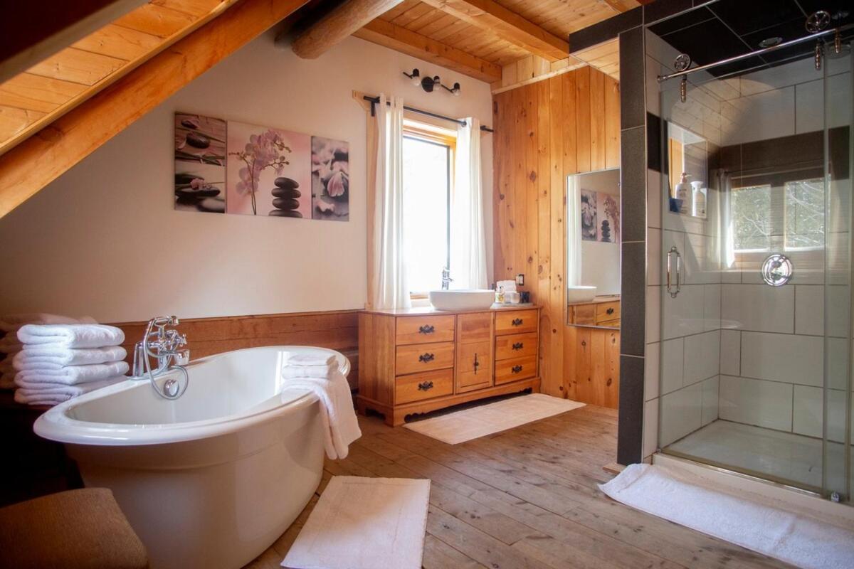 Hebergement "La Maison En Bois Rond" Sainte-Marie Cameră foto