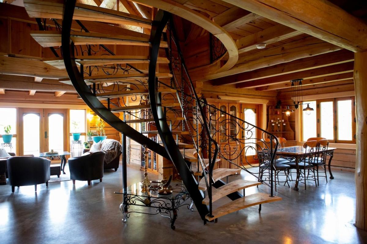Hebergement "La Maison En Bois Rond" Sainte-Marie Cameră foto