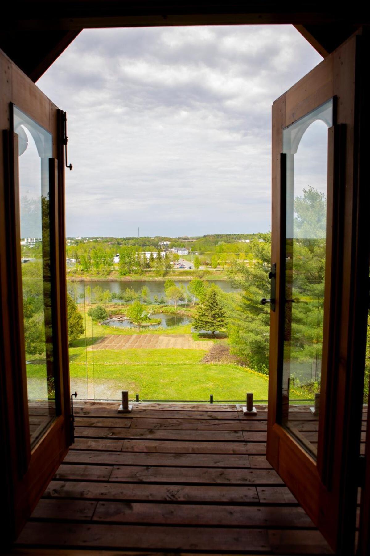 Hebergement "La Maison En Bois Rond" Sainte-Marie Cameră foto